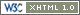 This page has been validated for XHTML 1.0